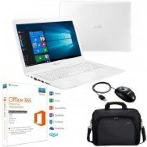 ASUS PC Portable L402NA-FA016TS 14" - 4Go RAM - Windows 10 - Intel Celeron - Disque Dur 32Go EMMC + Sacoche + Souris + Office 365