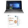 Asus T102HA-GR036T PC portable 2-en-1 Tactile 10.1″ Gris (Intel Atom, 4 Go de RAM, SSD 128 Go, Windows 10, Garantie 2 ans)